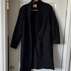 Old Navy Elegant Black Pea Coat